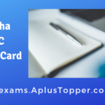 Odisha HSC Admit Card