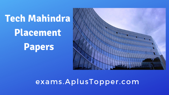 Tech Mahindra Placement Papers
