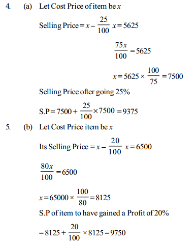 Profit and Loss Questions for IBPS Clerk 10