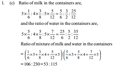 Ratio and Proportion Questions for IBPS PO 17