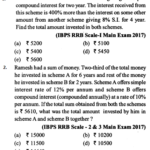 Simple Interest and Compound Interest Questions for IBPS RRB 1