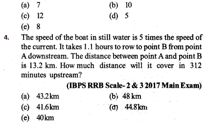 Time, Speed and Distance Questions for IBPS RRB 2