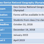 Geo Genius National Geography Olympiad