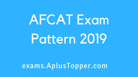 AFCAT Exam Pattern