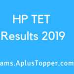 HP TET Result 2019
