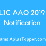 LIC AAO 2019 Notification