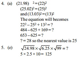 Approximation Questions for IBPS PO 7