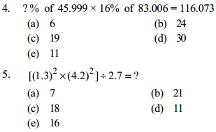 Approximation Questions for SBI Clerk 9