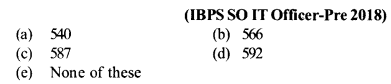 Series Questions for IBPS SO 3