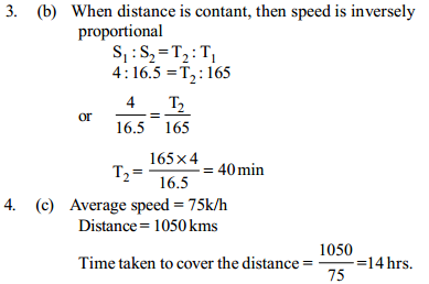 Time, Speed and Distance Questions for SBI Clerk 6